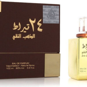 Lattafa 24 Carat Pure Gold Eau De Parfum Spray 100ml