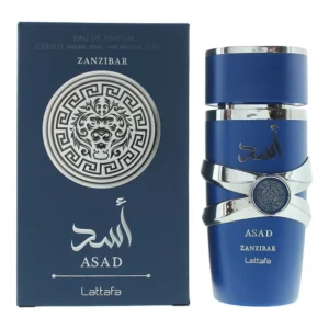 Lattafa Asad Zanzibar Fresh Spicy Vanilla Coconut Eau De Parfum